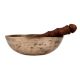 Traditional Om Singing Bowl in Antique Finish