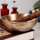 Vintage Singing Bowl Made of Bell Metal