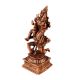 Handmade Copper Statue of Narasimha, Lakshmi and Garuda