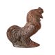 Metal Rooster Hencock Statue in English Art
