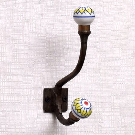 Sun Flower Iron Hooks-EHG-68