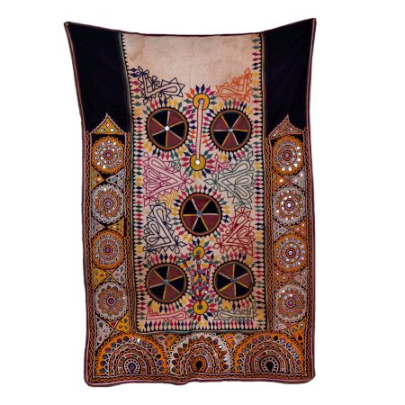 Vintage Dhaniya Cloth Wall Hanging