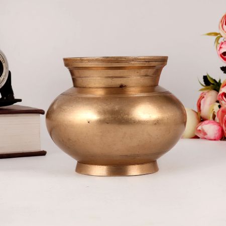 Adorable Brass Water Pot or Lota for Home Decor