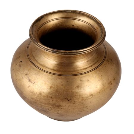 High Quality Brass Holy Water Pot for Rituals