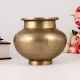 Antique Brown Brass Water Pot or Lota for Decor