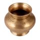 Shiny Indian Brass Lota or Water Pot for Worship