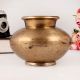 Antique Brown Holy Water Pot Made of Brass