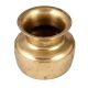 Beautiful Brass Golden Coloured Pot for Decoration