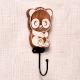 Brown Wooden Panda Coat Hooks