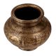 Indian Antique Brass Holy Pot for Decoration