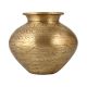 Elegant Golden Brass Pot for Worship