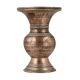 Antique Brown Brass Pot in South Indian Art