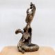 Bronze Naga Kanya Goddess Idol for Home Temple