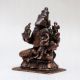 Handcrafted Lord Hayagriva & Goddess Lakshmi Copper Statue