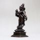 Vintage Copper Idol of Goddess Parvati for Home Temple