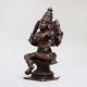 High-Quality Copper Idol of Goddess Lakshmi for Prayer Room