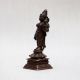 Handmade Goddess Parvati Copper Statue for Worship