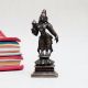Hindu Goddess Parvati Copper Statue for Prayer Room