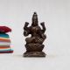 Traditional Copper Idol of Goddess Laxmi for Worship