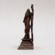 Handmade Vintage Lord Hayagriva Copper Statue