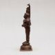 Handcrafted Copper Statue of Goddess Mariamman for Decor