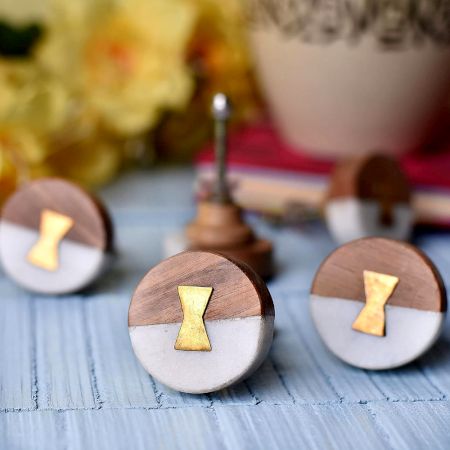 Wooden Drawers Knobs - Kids Cabinet Pulls - Drawer Knobs