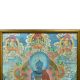Medicine Buddha Cloth Painting for Home Decoration