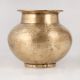 Handmade Indian Brass Holy Pot for Home Decor