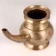 Antique Brass Water Pot with Spout for Hindu Rituals