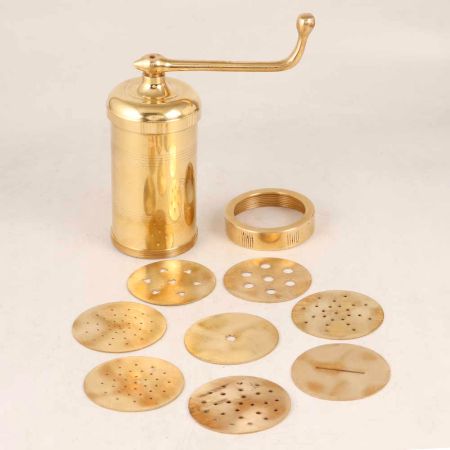 Vintage Used Brass Kitchen Utensil for Decoration