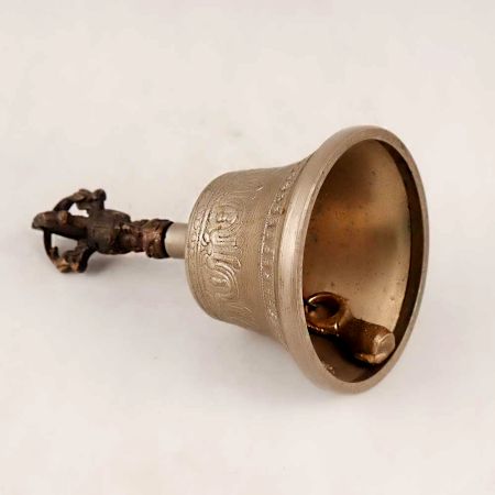 Premium-Bell Metal Handmade Tibetan Bell for Decor