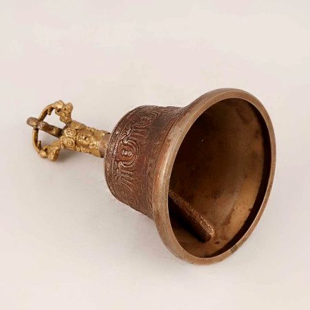 Handcrafted Temple Bell Made of Bell Metal
