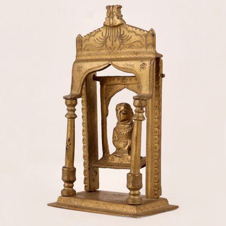 Goddess Padmavati Brass Statue for Worship