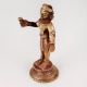 Small Brass Statue of Goddess Radha for Worship