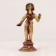 Small Brass Statue of Goddess Radha for Worship