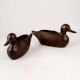 Handmade Brass & Copper Duck for Decoration in Pair of 2