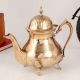 Glossy Golden Brass Kettle for Home & Office DÃ©cor