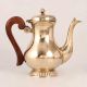 Shiny Golden Brass Kettle in English Art