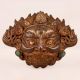 Handmade Tibetan Art Lord Shiva Copper Plate