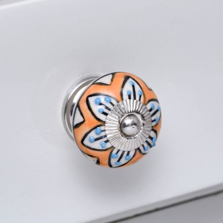 Mustard Flower Dresser Knob
