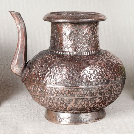 Indian Traditional Copper Water Pot in Islamic Art