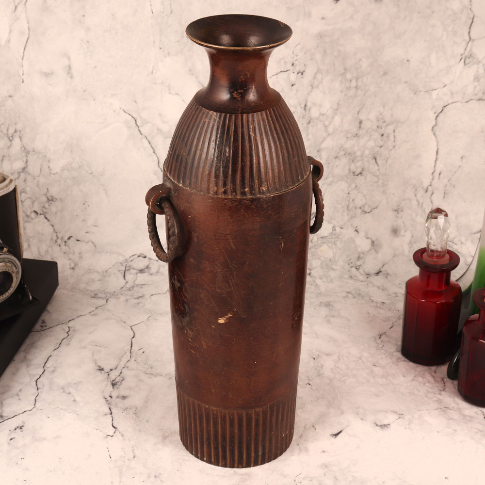 Vintage Brass Flower Pot for Home & Office Decor