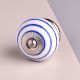 White Navy Blue Knob