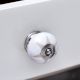 White Etched Ceramic Knob-21