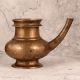 Handmade Brass Water Pot with Spout for Decor