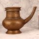 Indian Brass Holy Water Pot with Spout for Temple