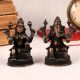Handmade Ganesha and Lakshmi Brass Statue in Pair