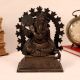 Vintage Brass Statue of Lord Ganesha in Pair of 4