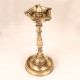 Handcrafted Vintage Brass Oil Lamp in Antique Finish