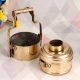 Shiny Indian Brass Tiffin Box for Decoration